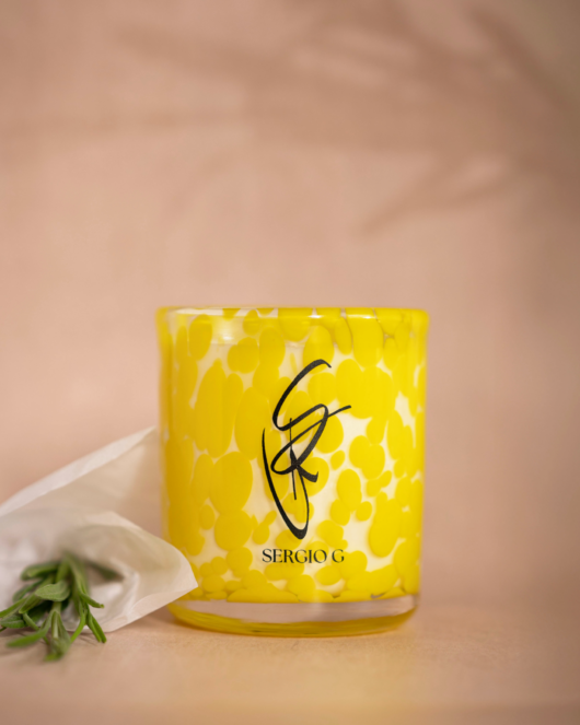 Luxury candle by SERGIO G